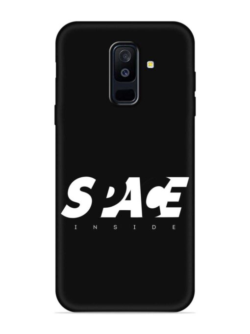 Space Typography Art Embossed Soft Silicone Case for Samsung Galaxy A6 Plus Zapvi