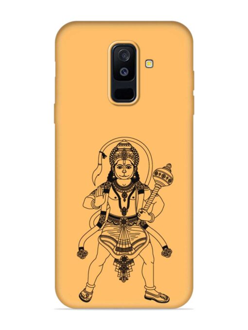 Indian God Hanuman Embossed Soft Silicone Case for Samsung Galaxy A6 Plus Zapvi