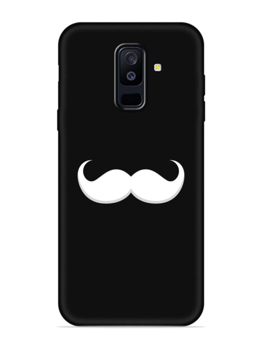 Mustache Vector Embossed Soft Silicone Case for Samsung Galaxy A6 Plus Zapvi