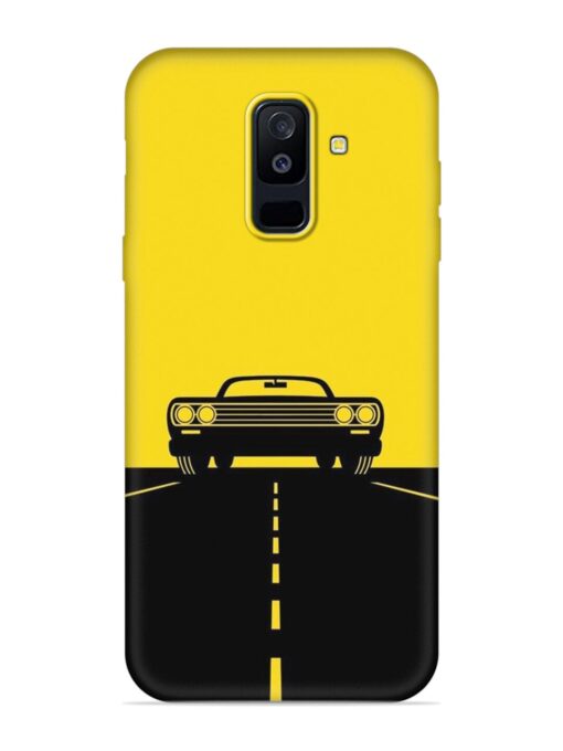 Classic Car Embossed Soft Silicone Case for Samsung Galaxy A6 Plus Zapvi