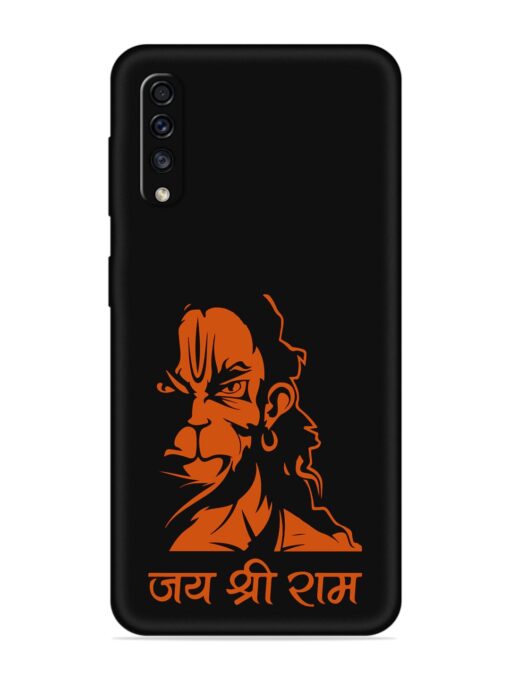 Angry Hanuman Embossed Soft Silicone Case for Samsung Galaxy A70 Zapvi