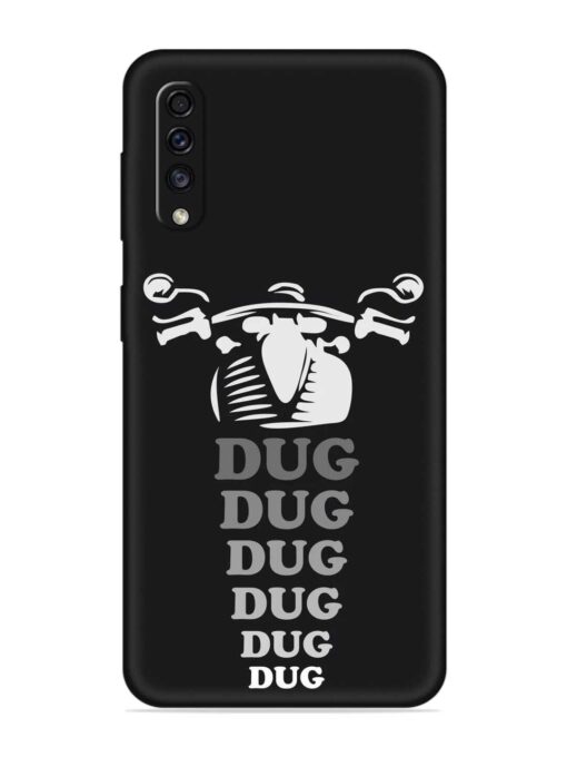 Dug Dug Dug Embossed Soft Silicone Case for Samsung Galaxy A70