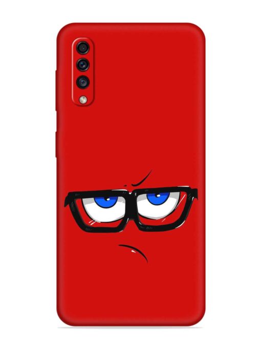 Rad Angry Face Embossed Soft Silicone Case for Samsung Galaxy A70 Zapvi