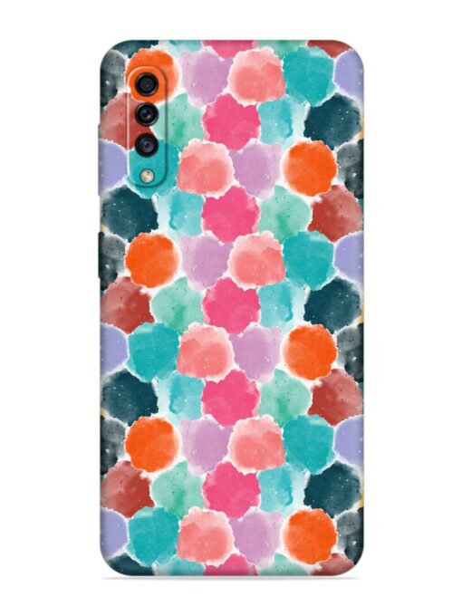 Colorful Seamless Pattern Embossed Soft Silicone Case for Samsung Galaxy A70 Zapvi