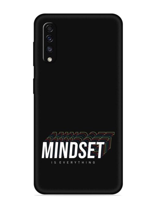 Mindset Everything Slogan Embossed Soft Silicone Case for Samsung Galaxy A70