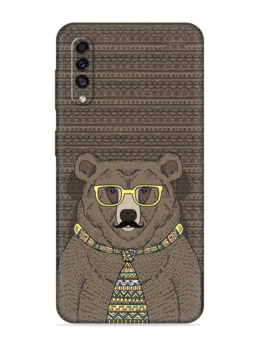 Grizzly Bear Embossed Soft Silicone Case for Samsung Galaxy A70 Zapvi