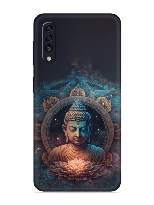 Gautam Buddha Embossed Soft Silicone Case for Samsung Galaxy A70 Zapvi