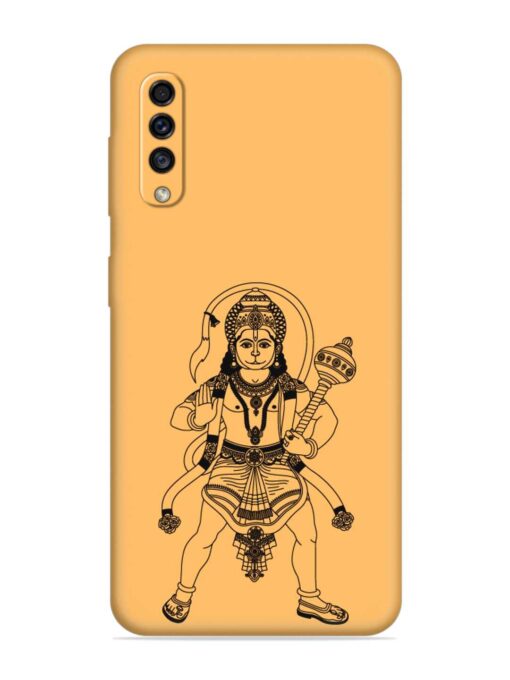 Indian God Hanuman Embossed Soft Silicone Case for Samsung Galaxy A70S