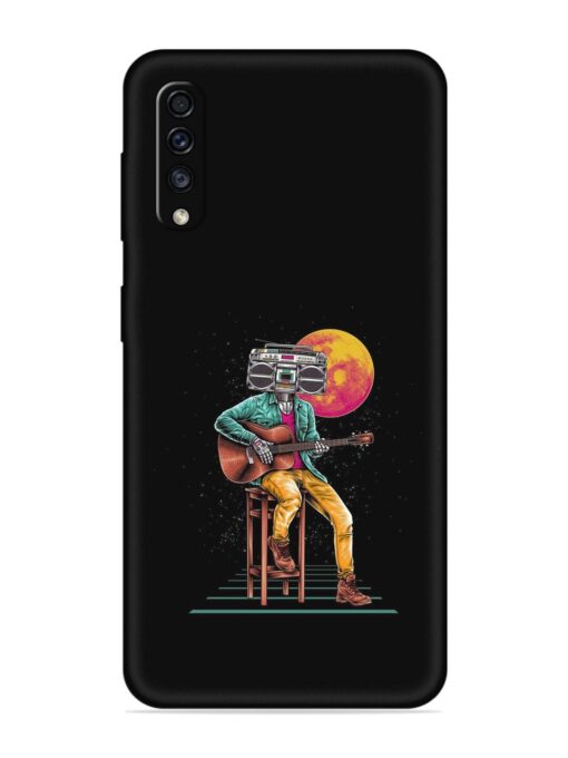 Minimalist Music Embossed Soft Silicone Case for Samsung Galaxy A70S