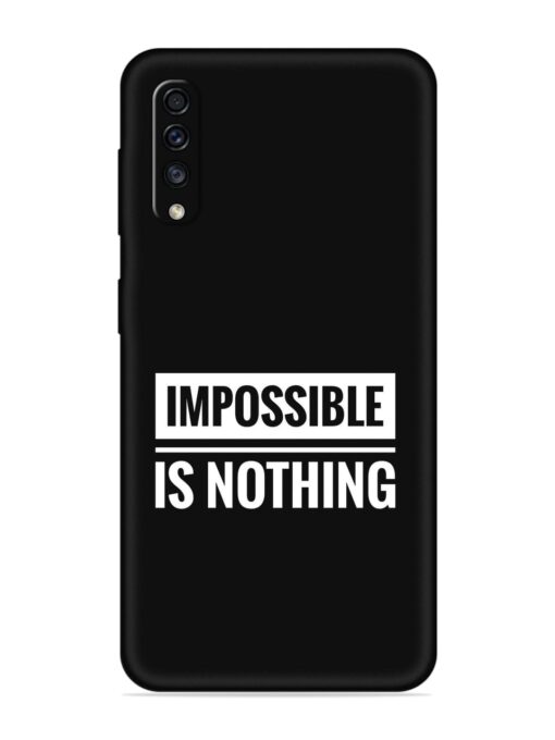 Impossible Is Nothing Embossed Soft Silicone Case for Samsung Galaxy A70S