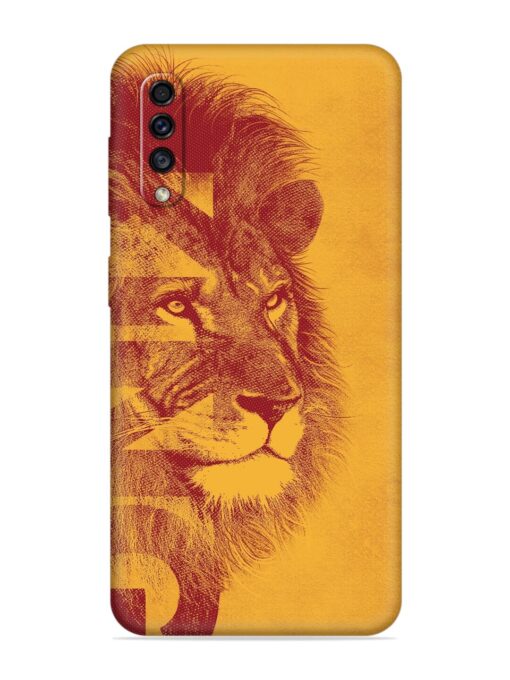 Gold Lion Crown Art Embossed Soft Silicone Case for Samsung Galaxy A70S Zapvi