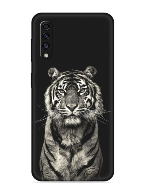 Tiger Art Embossed Soft Silicone Case for Samsung Galaxy A70S