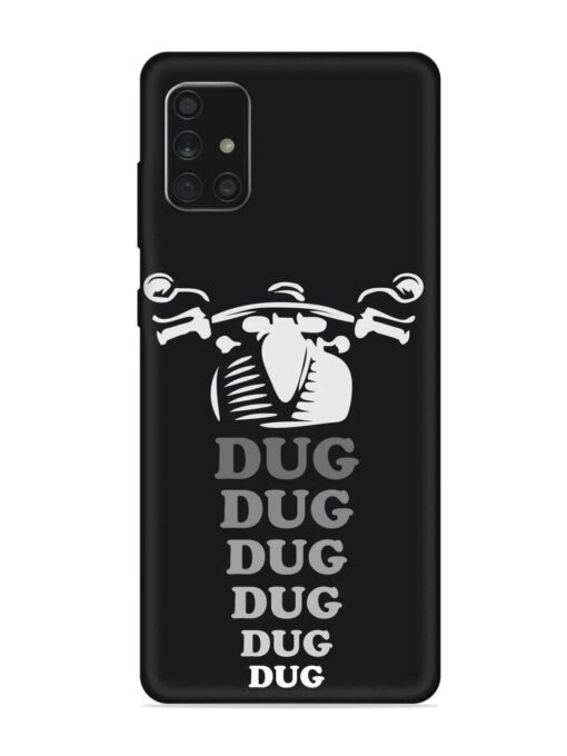 Dug Dug Dug Embossed Soft Silicone Case for Samsung Galaxy A71