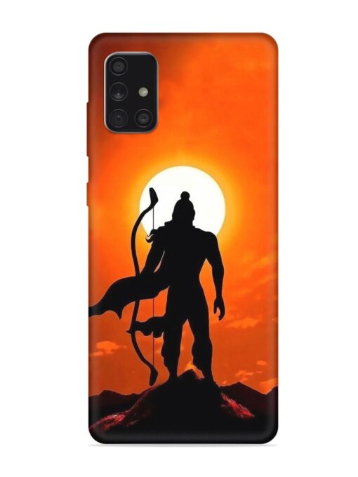 Shree Ram Embossed Soft Silicone Case for Samsung Galaxy A71