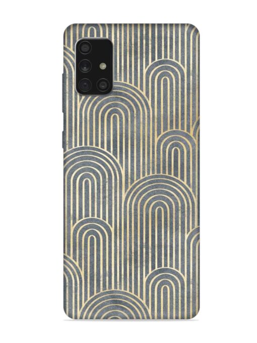 Art Deco Style Embossed Soft Silicone Case for Samsung Galaxy A71