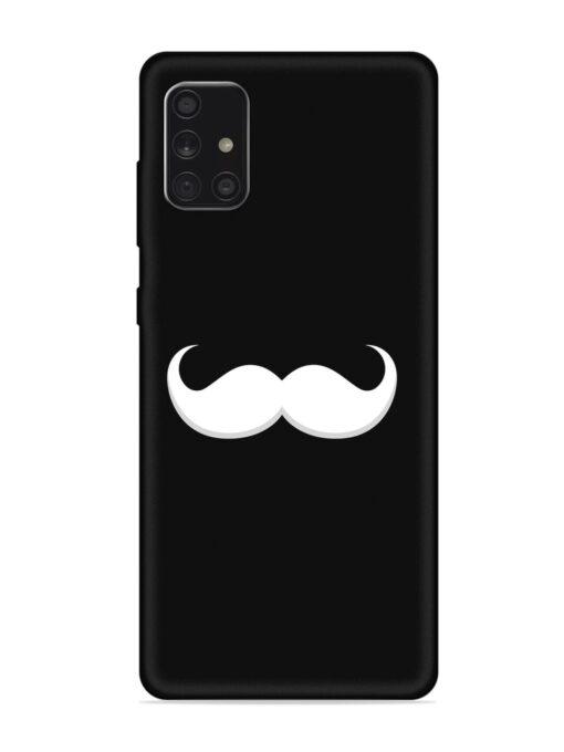 Mustache Vector Embossed Soft Silicone Case for Samsung Galaxy A71