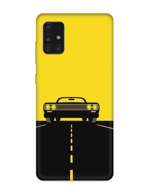 Classic Car Embossed Soft Silicone Case for Samsung Galaxy A71 Zapvi