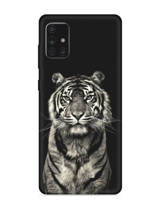 Tiger Art Embossed Soft Silicone Case for Samsung Galaxy A71 Zapvi