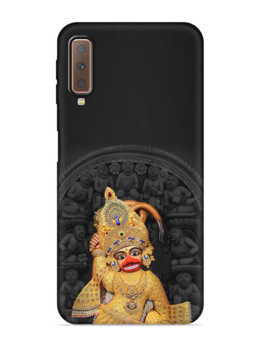 Indian Gold Hanuman Embossed Soft Silicone Case for Samsung Galaxy A7 (2018) Zapvi