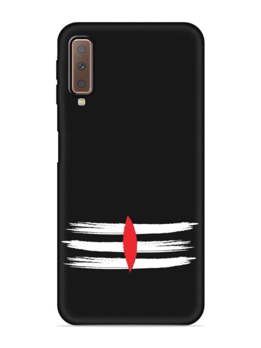 Mahadev Tilak Vector Embossed Soft Silicone Case for Samsung Galaxy A7 (2018)