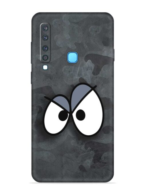 Big Eyes Night Mode Embossed Soft Silicone Case for Samsung Galaxy A9 (2018) Zapvi