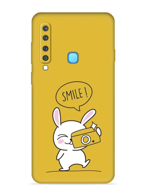 Hey Smile Please Embossed Soft Silicone Case for Samsung Galaxy A9 (2018)