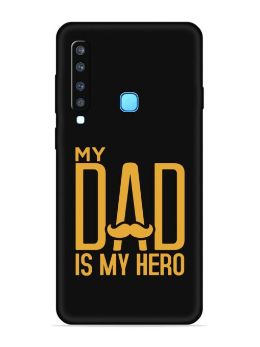 My Dad Is My Hero Embossed Soft Silicone Case for Samsung Galaxy A9 (2018)