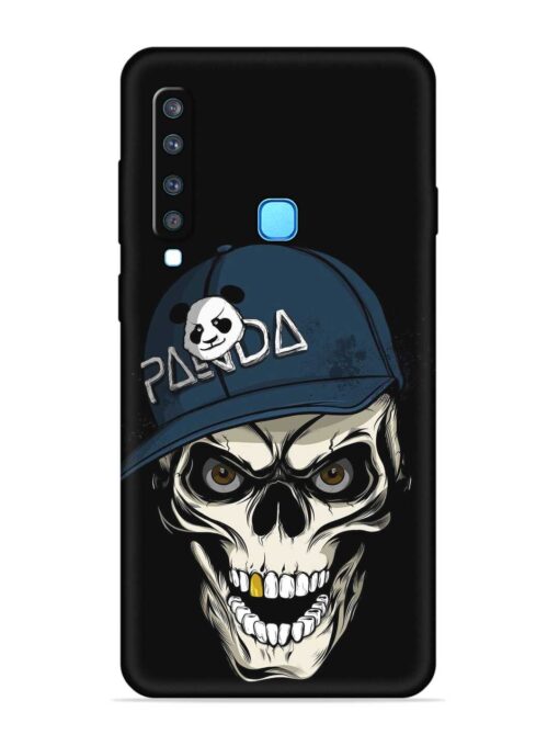 Panda Skull Embossed Soft Silicone Case for Samsung Galaxy A9 (2018)