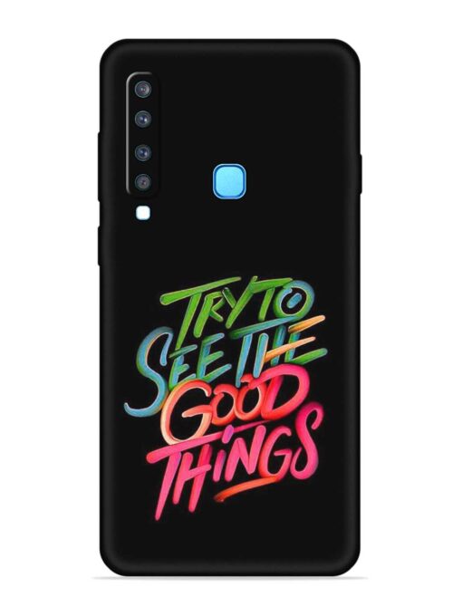 Try To See The Good Things Embossed Soft Silicone Case for Samsung Galaxy A9 (2018)