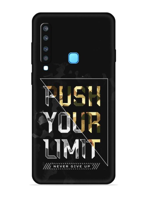 Push Your Limits Embossed Soft Silicone Case for Samsung Galaxy A9 (2018) Zapvi