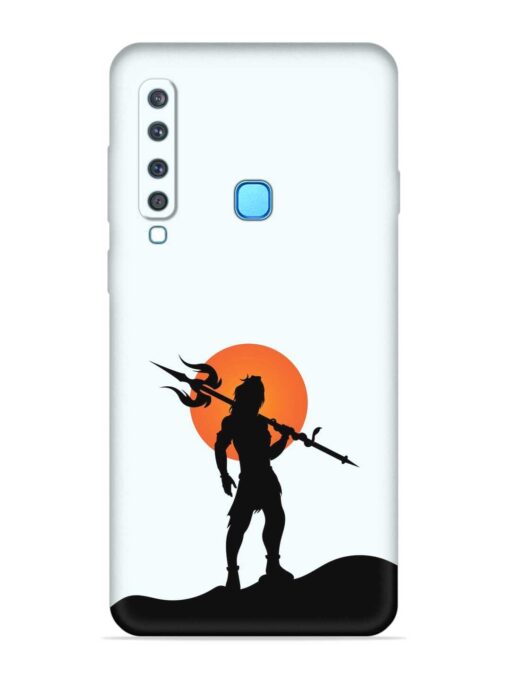 Lord Mahadev Trendy Embossed Soft Silicone Case for Samsung Galaxy A9 (2018) Zapvi