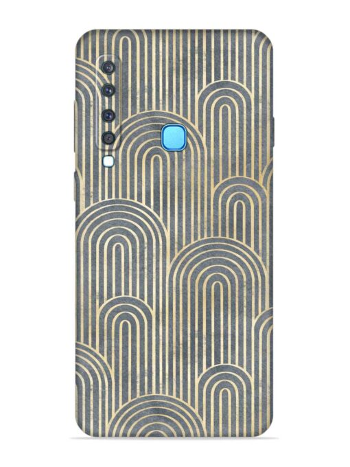 Art Deco Style Embossed Soft Silicone Case for Samsung Galaxy A9 (2018)