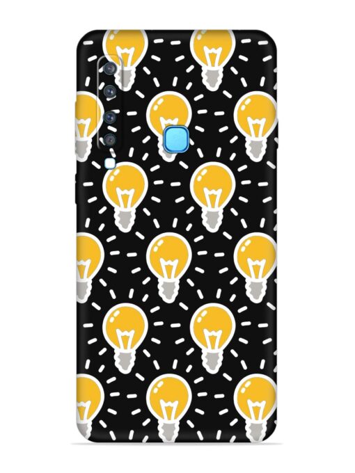 Light Bulb Seamless Embossed Soft Silicone Case for Samsung Galaxy A9 (2018)