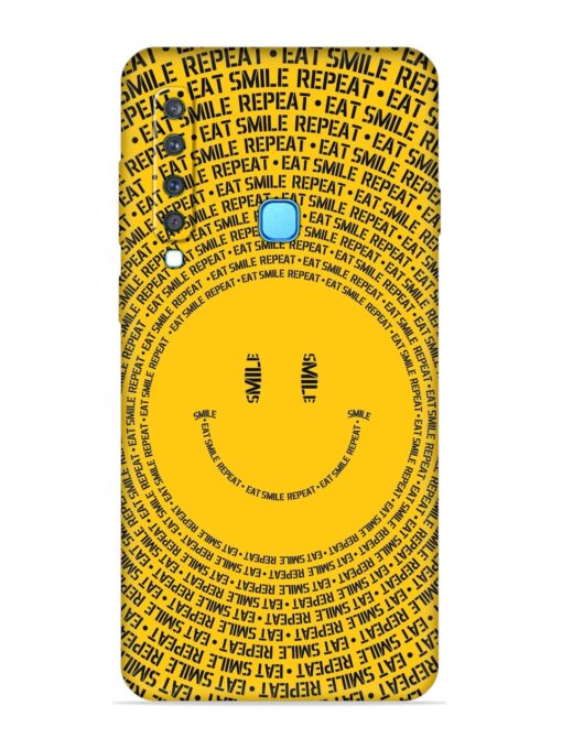 Smiley Embossed Soft Silicone Case for Samsung Galaxy A9 (2018) Zapvi