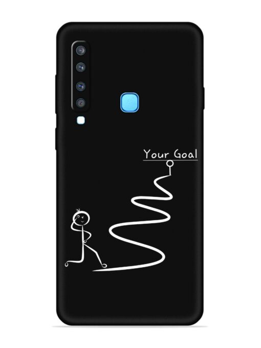 Your Goal Embossed Soft Silicone Case for Samsung Galaxy A9 (2018) Zapvi