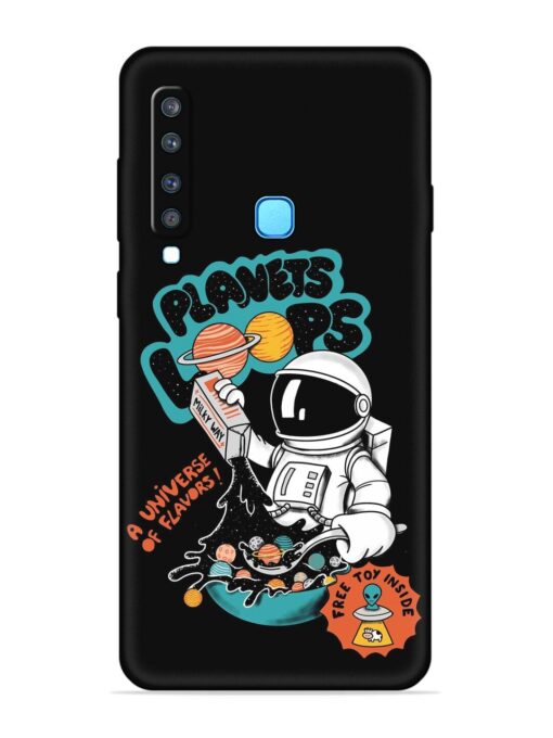 Planets Loop Embossed Soft Silicone Case for Samsung Galaxy A9 (2018)