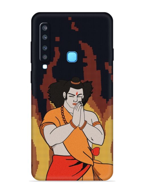 Shree Ram Vector Embossed Soft Silicone Case for Samsung Galaxy A9 (2018)