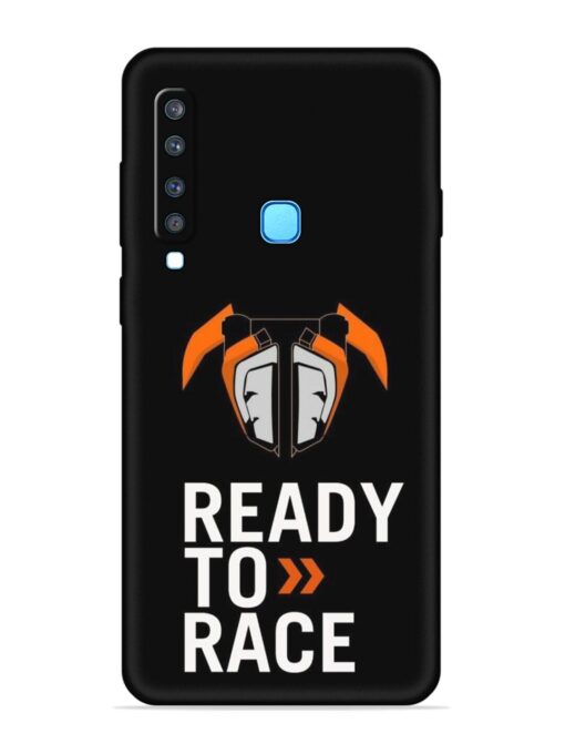 Ready To Race Embossed Soft Silicone Case for Samsung Galaxy A9 (2018)