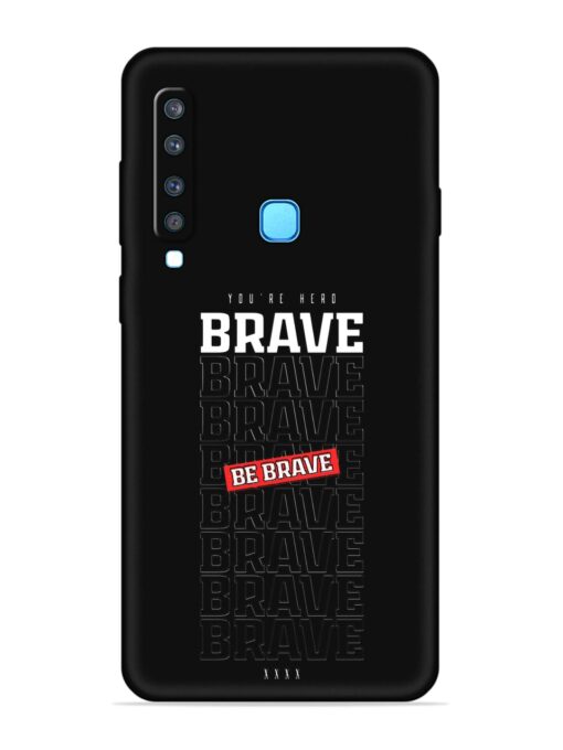 Be Brave Embossed Soft Silicone Case for Samsung Galaxy A9 (2018)