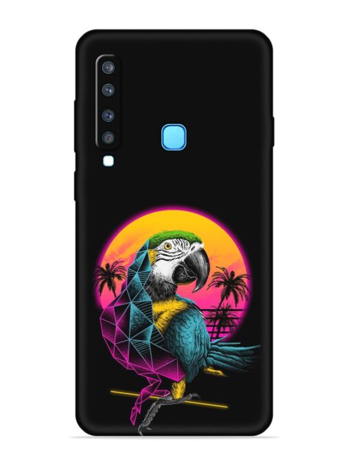 Rad Parrot Embossed Soft Silicone Case for Samsung Galaxy A9 (2018) Zapvi