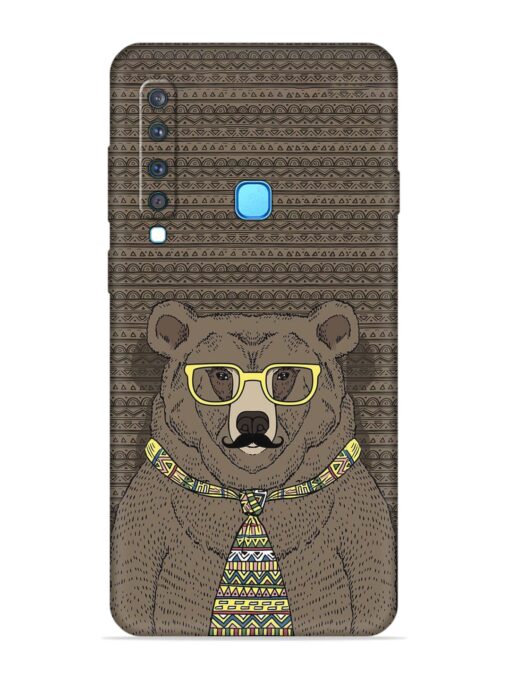 Grizzly Bear Embossed Soft Silicone Case for Samsung Galaxy A9 (2018)