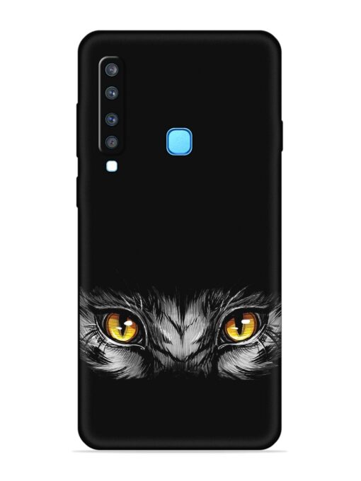 Scary Eye Embossed Soft Silicone Case for Samsung Galaxy A9 (2018)