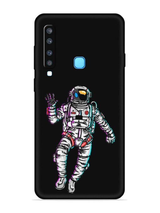 Spaceman Embossed Soft Silicone Case for Samsung Galaxy A9 (2018) Zapvi