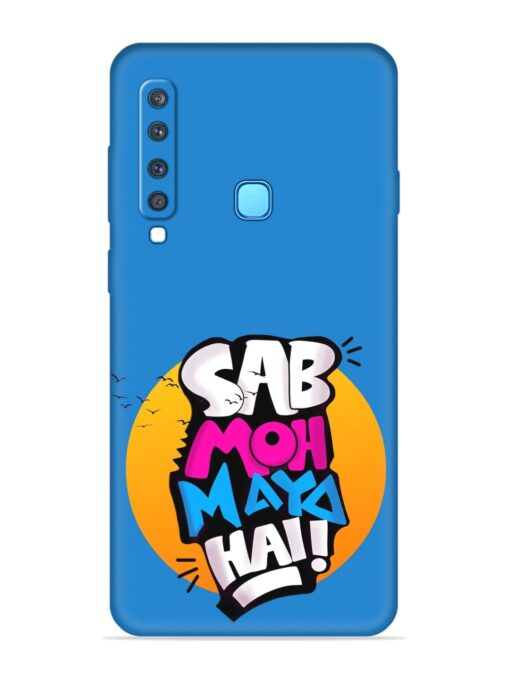 Sab Moh Moya Embossed Soft Silicone Case for Samsung Galaxy A9 (2018) Zapvi