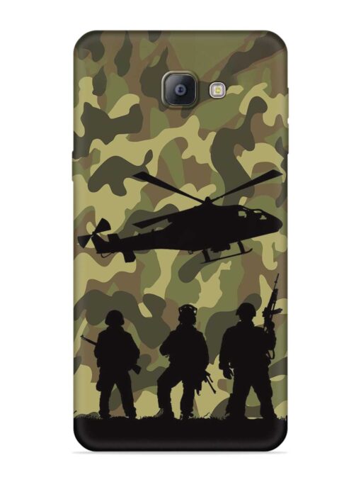 Army Heros Embossed Soft Silicone Case for Samsung Galaxy A9 Pro