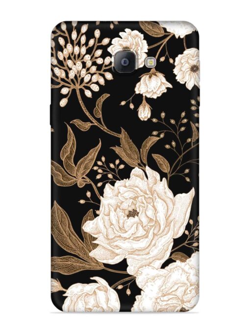 Peonies Roses Floral Embossed Soft Silicone Case for Samsung Galaxy A9 Pro