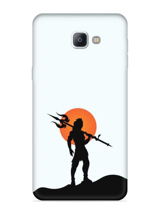 Lord Mahadev Trendy Embossed Soft Silicone Case for Samsung Galaxy A9 Pro