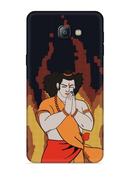 Shree Ram Vector Embossed Soft Silicone Case for Samsung Galaxy A9 Pro