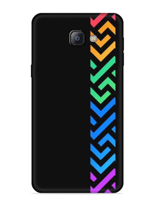 Colorshape Stripes Embossed Soft Silicone Case for Samsung Galaxy A9 Pro