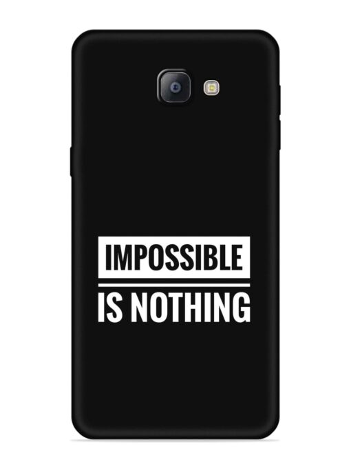 Impossible Is Nothing Embossed Soft Silicone Case for Samsung Galaxy A9 Pro Zapvi